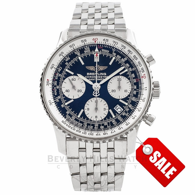Breitling Navitimer Stainless Steel A2332212/B637-0001 N3RA1C - Beverly Hills Watch Company Watch Store