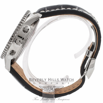 Breitling Navitimer World Stainless Steel Black Dial A2432212/B726 2KQW1Q - Beverly Hills Watch Company Watch Store