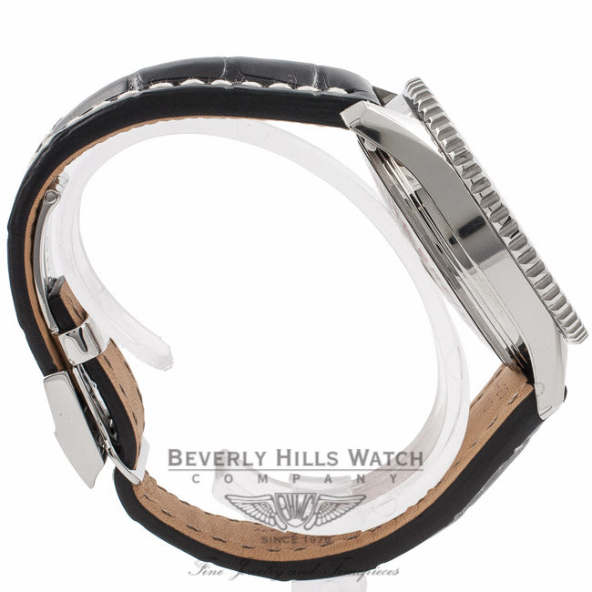 Breitling Navitimer World Stainless Steel Black Dial A2432212/B726 2KQW1Q - Beverly Hills Watch Company Watch Store