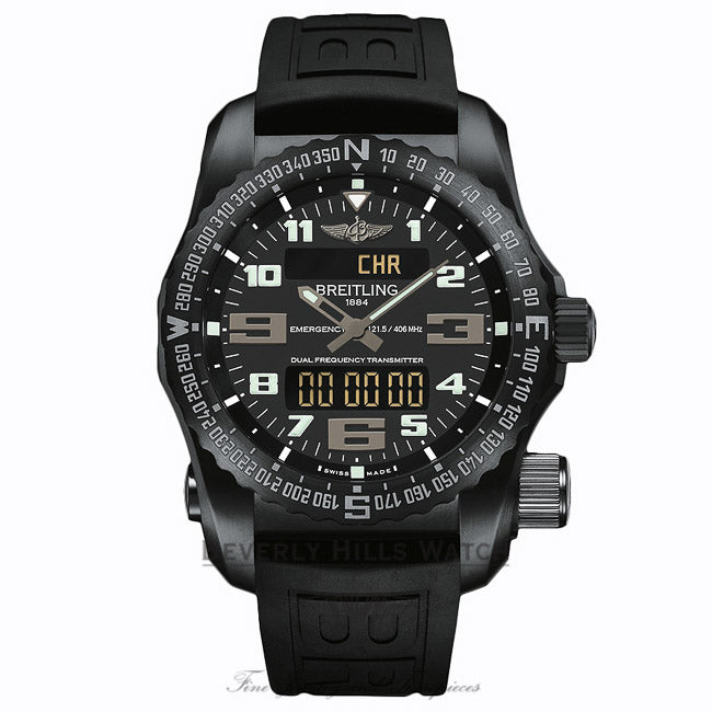 Breitling Emergency Night Mission 51mm V76325U1/ BC46 DM9NXP - Beverly Hills Watch Company