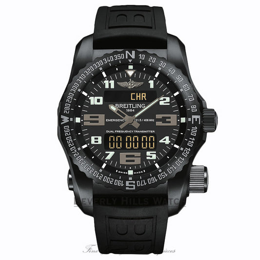 Breitling Emergency Night Mission 51mm V76325U1/ BC46 DM9NXP - Beverly Hills Watch Company