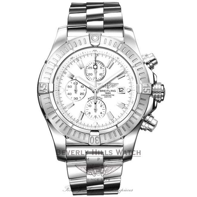 Breitling Super Avenger Chronograph Blue Dial A1337011/A660 3HA2UZ - Beverly Hills Watch Company Watch Store