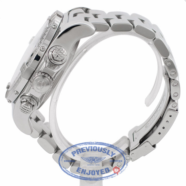 Breitling Super Avenger 48MM Chronograph White Dial A1337011/A660 A6J63U - Beverly Hills Watch Company Watch Store