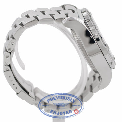 Breitling Super Avenger 48MM Chronograph White Dial A1337011/A660 A6J63U - Beverly Hills Watch Company Watch Store