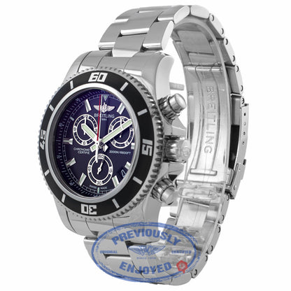 Breitling Superocean Chronograph M2000 Black Dial A73310A8/BB73 79AN41 - Beverly Hills Watch Company