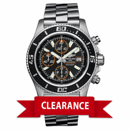 Breitling Superocean Chronograph II Stainless Steel Abyss Orange Second Hand A13341A8/BA85 LZ6AKA