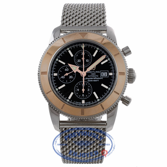 Breitling Superocean Heritage Chronograph Stainless Steel U1332012/B908 VVJU78 - Beverly Hills Watch Company Watch Store