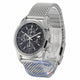 Breitling Transocean Chronograph 1461 Stainless Steel Black Dial A1931012/BB68 X6CU9L - Beverly Hills Watch Company