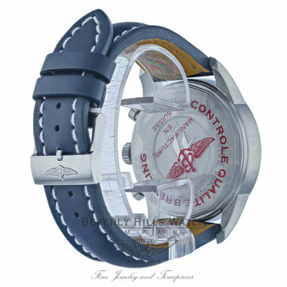 Breitling Transocean Chronograph Unitime 46MM AB0510U9/C879-101X D681FT - Beverly Hills Watch Company