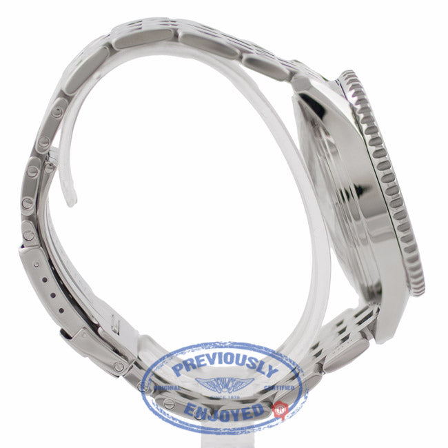 Breitling Navitimer World Stainless Steel Silver Dial A2432212/G571 Q4AUXU - Beverly Hills Watch Company Watch Store