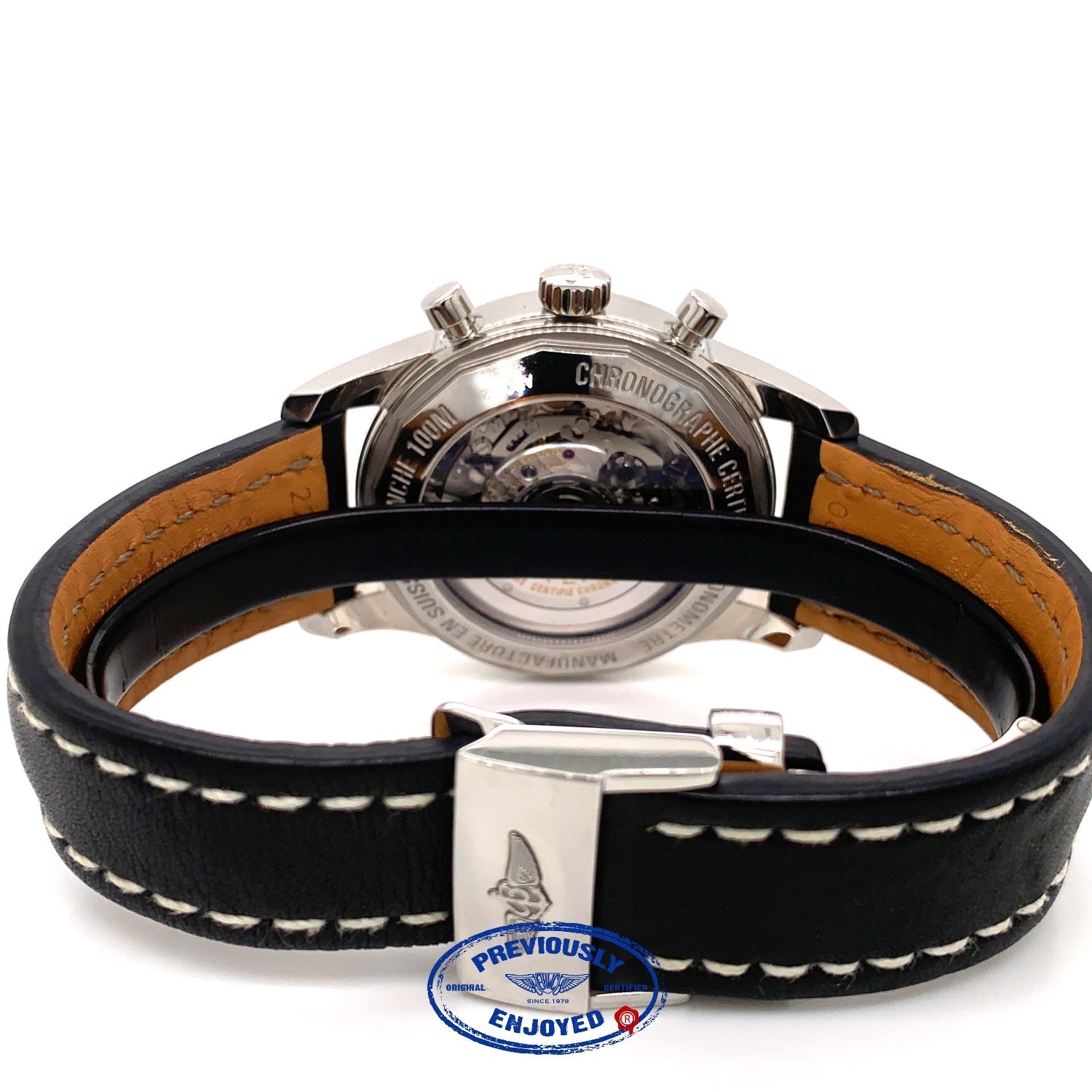 Breitling Transocean 01 Chronograph 43mm Stainless Steel AB015212/G724/436X L6XQXM