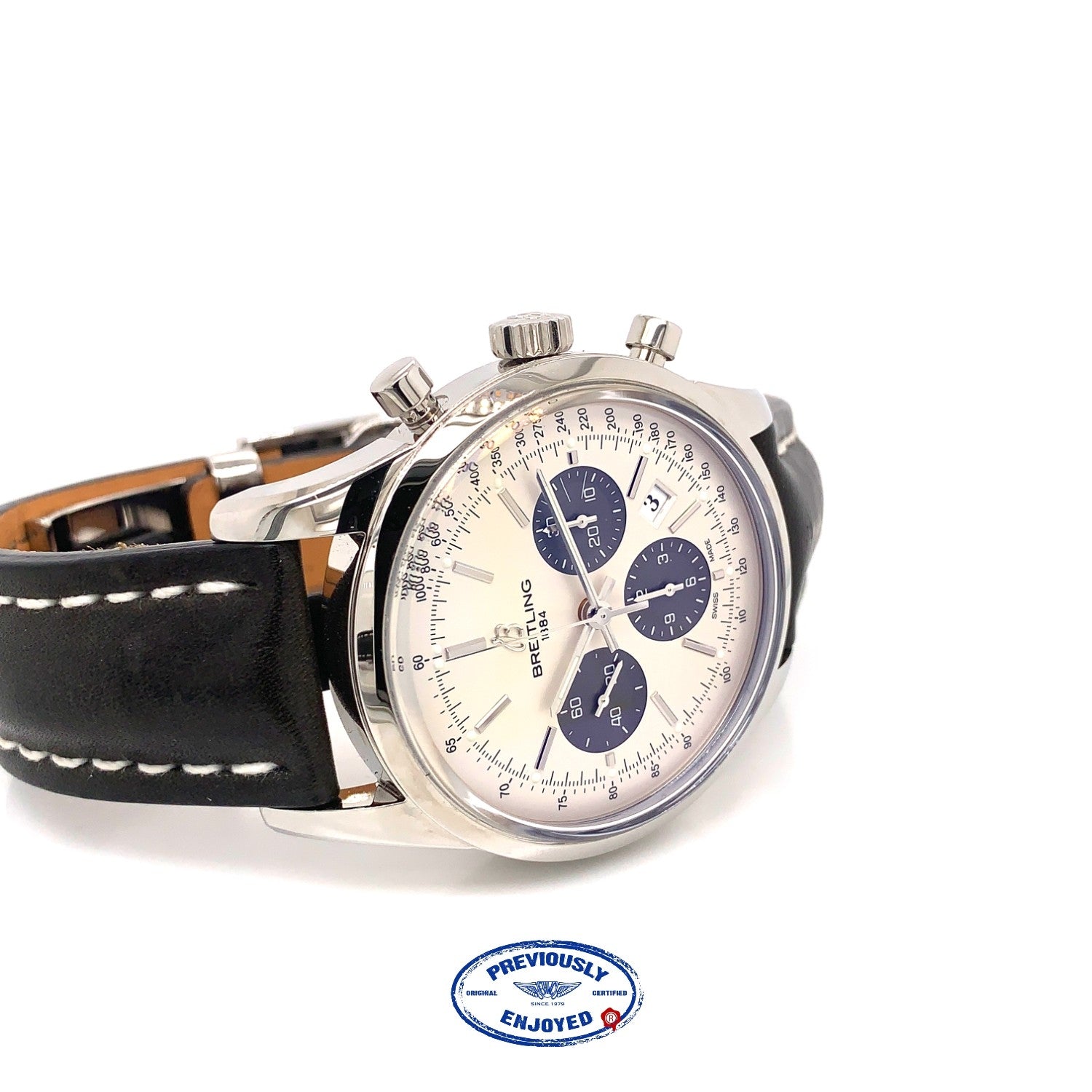 Breitling Transocean 01 Chronograph 43mm Stainless Steel AB015212/G724/436X L6XQXM