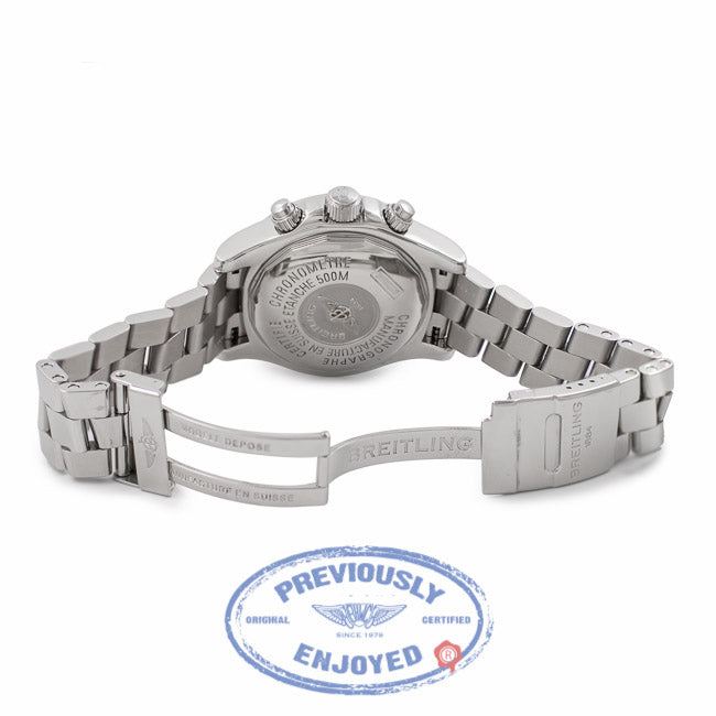 Breitling Chronograph Superocean 42MM Stainless Steel Black Dial A1334011 25ZRCY - Beverly Hills Watch Company Watch Store