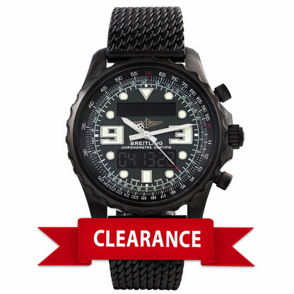 Breitling Chronospace Black Steel Limited Edition M7836522/L521 - Beverly Hills Watch Company Watch Store