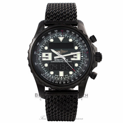 Breitling Chronospace Black Steel Limited Edition M7836522/L521 - Beverly Hills Watch Company Watch Store