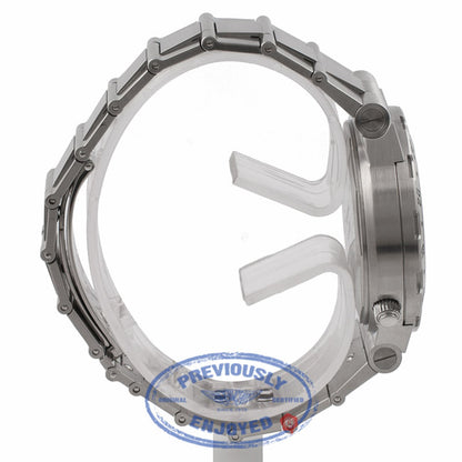 Bulgari Diagono GMT Steel 40MM Black Dial GMT40S P8WCT3 - Beverly Hills Watch Store