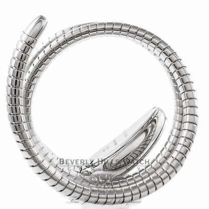Bulgari Serpenti Stainless Steel Double Wrap SP35C6SDS.2T HA4E4U - Beverly Hills Watch Company Watch Store