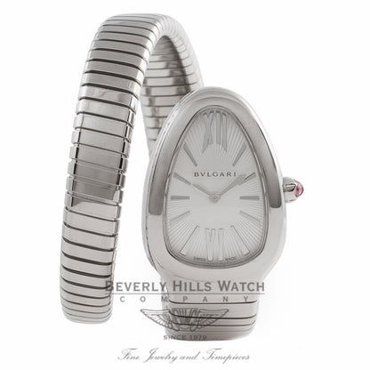 Bvlgari Serpenti Single Twirl 35MM Stainless Steel SP35C6SS.1T U0CA76 - Beverly Hills Watch Company