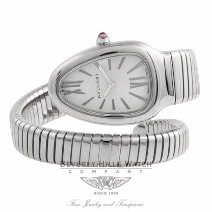 Bvlgari Serpenti Single Twirl 35MM Stainless Steel SP35C6SS.1T V1YRKQ - Beverly Hills Watch Store