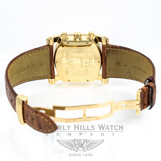 Bulgari Assioma 48mm Chronograph Yellow Gold Watch AA48C13GLDCH Beverly Hills Watch Company Watch Store