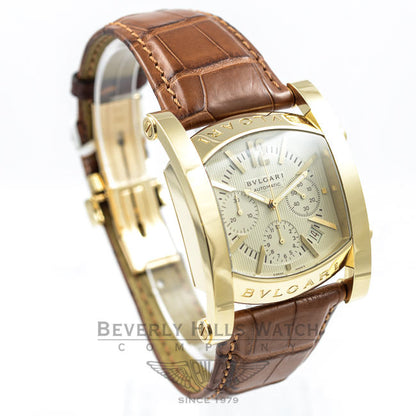 Bulgari Assioma 48mm Chronograph Yellow Gold Watch AA48C13GLDCH Beverly Hills Watch Company Watch Store