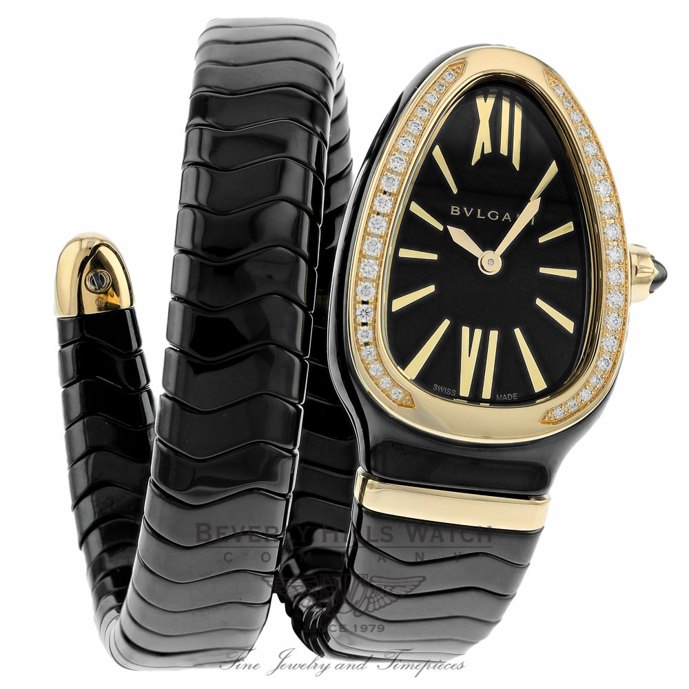 Bulgari Serpenti Spiga Ladies SPC35BGDBCGD1.1T MURV0N - Beverly Hills Watch