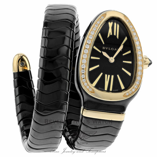 Bulgari Serpenti Spiga Ladies SPC35BGDBCGD1.1T MURV0N - Beverly Hills Watch