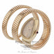Bulgari Serpenti Tubogas 18k Pink Gold Diamond Pave Dial Quartz SPP35D2GDG.2T 8W0QCP - Beverly Hills Watch Company