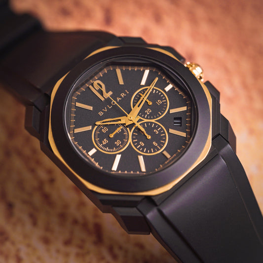 Bvlgari Octo Velocissimo 41 mm DLC Chronograph 103075 - Beverly Hills Watch Company