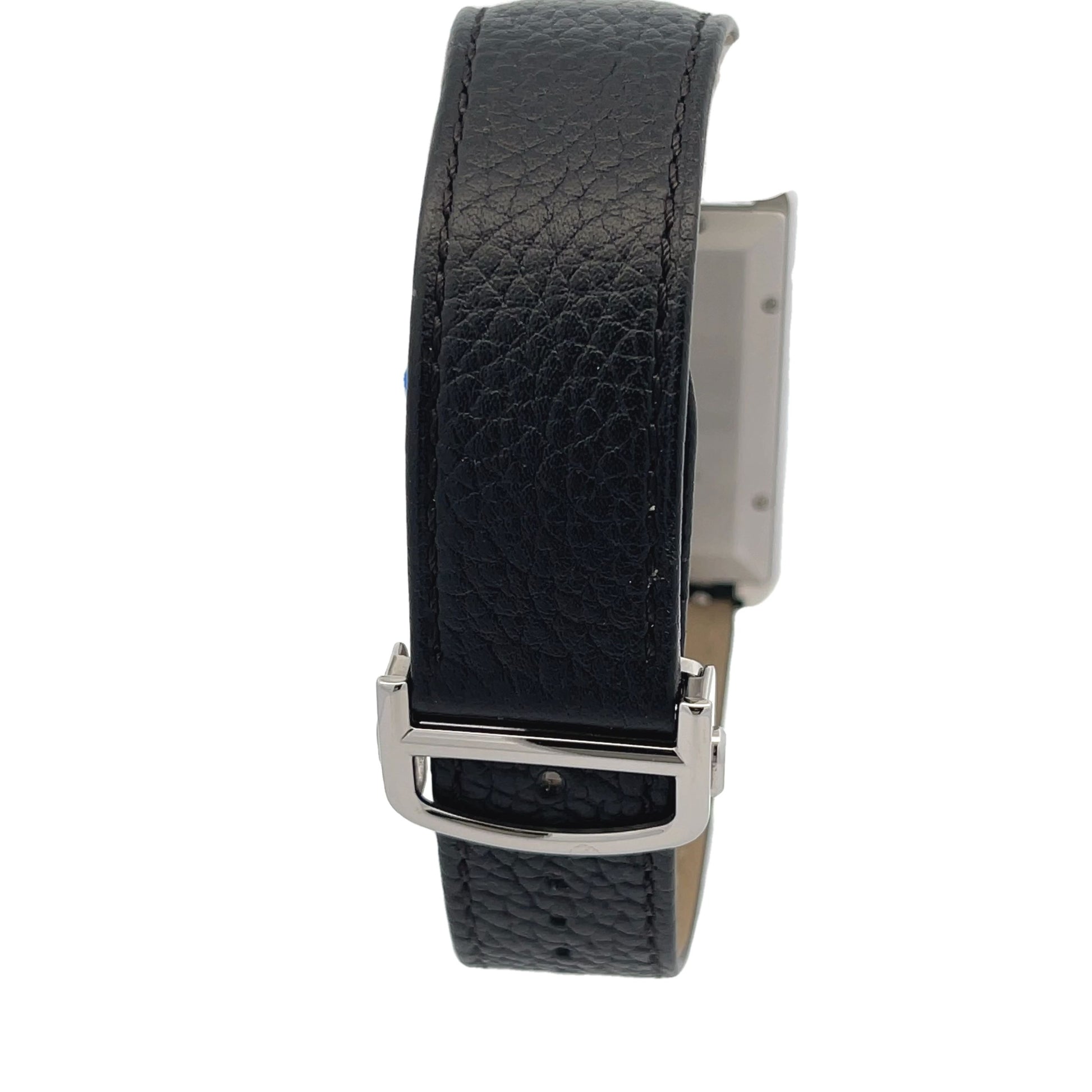 Cartier Must Tank Extra Large Stainless Steel WSTA0040 - Beverly Hills Watch Company