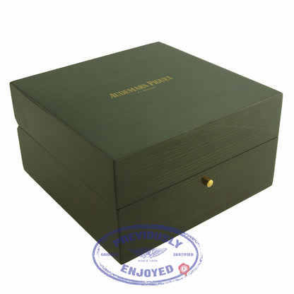 Audemars Piguet Royal Oak 39MM Ultra Thin Rose Gold Blue Dial 15202OR.OO.1240OR.01 - Beverly Hills Watch