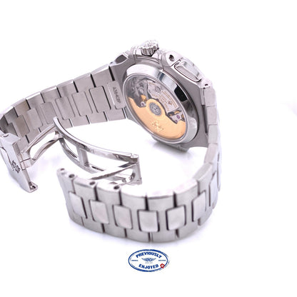 Patek Philippe Nautilus Chronograph Blue Dial Stainless Steel 5980/1A-001 C7434K - Beverly Hills Watch Company