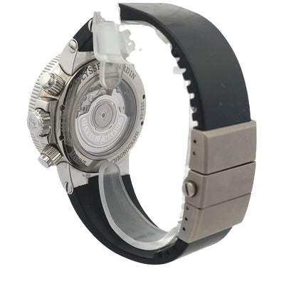 Ulysse Nardin Maxi Marine Chronograph 41mm Blue Dial 353-661-323 - Beverly Hills Watch Company