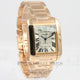 Cartier Tank Anglaise Medium 18K Rose Gold Bracelet Silver Roman Dial Automatic Watch W5310003 Beverly Hills Watch Company Watches