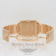 Cartier Tank Anglaise Medium 18K Rose Gold Bracelet Silver Roman Dial Automatic Watch W5310003 Beverly Hills Watch Company Watches