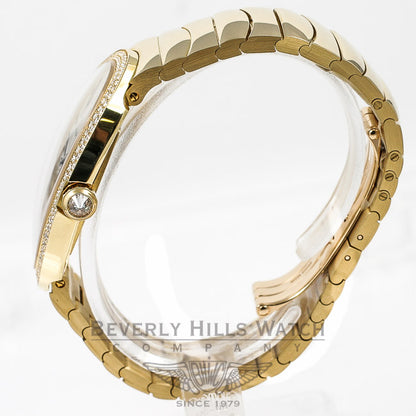 Cartier Baignoire 18K Yellow Gold Case/Bracelet Manual Wind Silver Roman Dial WB520021 Beverly Hills Watch Company Watches