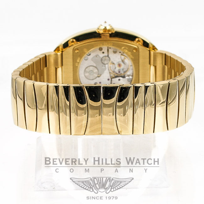 Cartier Baignoire 18K Yellow Gold Case/Bracelet Manual Wind Silver Roman Dial WB520021 Beverly Hills Watch Company Watches