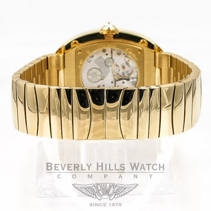 Cartier Baignoire 18K Yellow Gold Case/Bracelet Manual Wind Silver Roman Dial WB520021 Beverly Hills Watch Company Watches