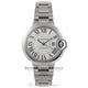 Cartier Ballon Bleu 33MM Stainless Steel Automatic W6920071 3GAVAA - Beverly Hills Watch Company Watch Store