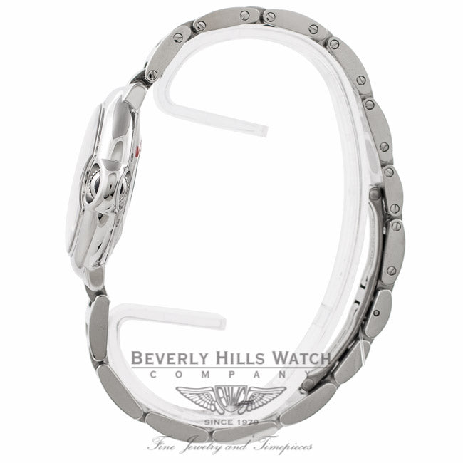 Cartier Ballon Bleu 33MM Stainless Steel Silver Dial W6920084 Z5HELR - Beverly Hills Watch Company Watch Store