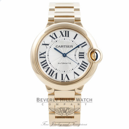 Cartier Ballon Bleu 36MM Medium 18k Yellow Gold W69003Z2 NL4E5W - Beverly Hills Watch Company Watch Store