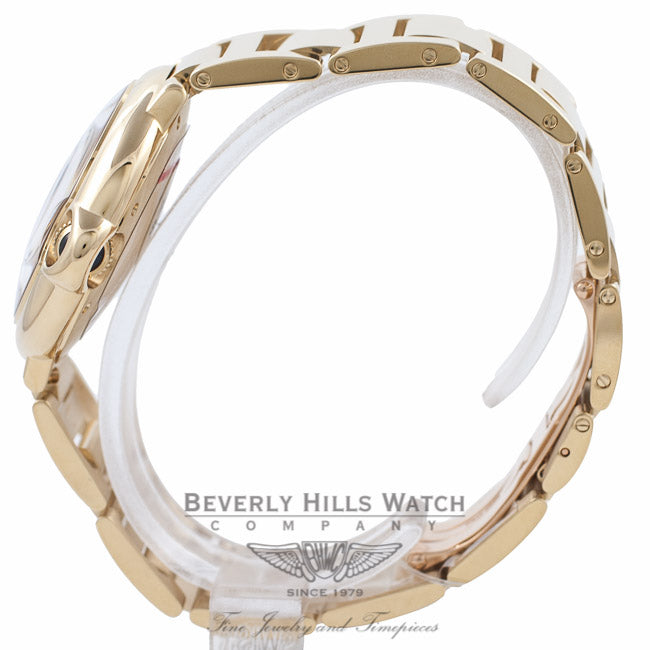 Cartier Ballon Bleu 36MM Medium 18k Yellow Gold W69003Z2 NL4E5W - Beverly Hills Watch Company Watch Store