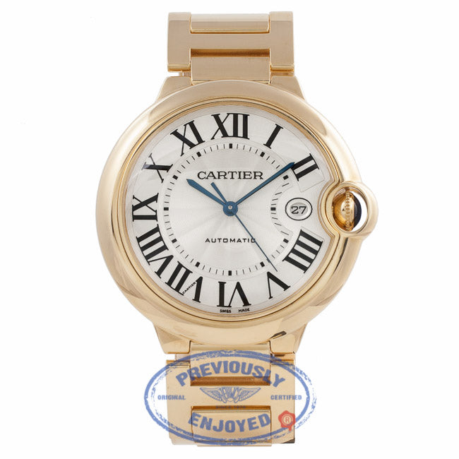 Cartier Ballon Bleu 18k Yellow Gold Large W69005Z2 LHR57Q - Beverly Hills Watch Company Watch Store
