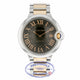 Cartier Ballon Bleu 42mm Rose Gold and Stainless Steel Chocolate Dial W6920032 VTPCN0 - Beverly Hills Watch Company