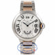 Cartier Ballon Bleu Dual Time Quartz Medium 18k Rose Gold Stainless Steel W6920027 SBMJEK - Beverly Hills Watch Company Watch Store