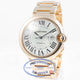Cartier Ballon Bleu 42mm Large 18K Rose Gold Case/Bracelet Silver Arabic Dial Automatic Watch W69006Z2 Beverly Hills Watch Company Watches