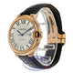Cartier Ballon Bleu Large 42mm Rose Gold Silver Dial W6900651 9VWW09 - Beverly Hills Watch Company
