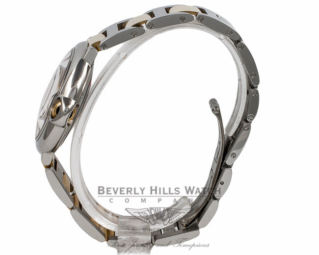 Cartier Ballon Bleu Medium 36mm Yellow Gold Stainless Steel Automatic W6920047 WDK116 - Beverly Hills Watch Company Watch Store