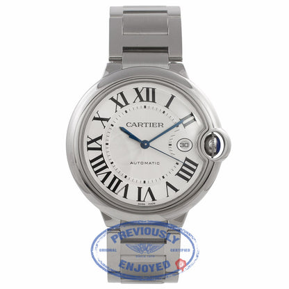 Cartier Ballon Bleu Large Stainless 42mm Steel W69012Z4 AW87N5