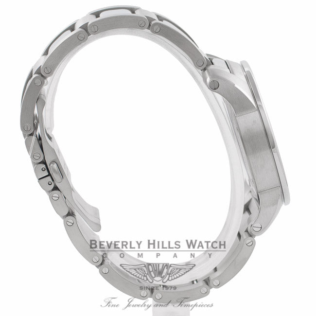 Cartier Calibre 42MM Automatic Steel Watch Black Dial Watch W7100016 ISYZ4W - Beverly Hills Watch Company Watch Store